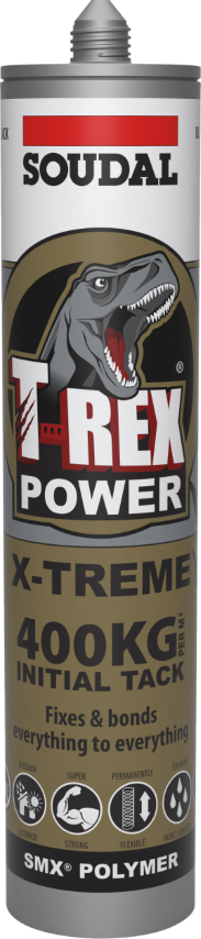 SOUDAL T-REX POWER X-TREME BLACK ( 290ML) 